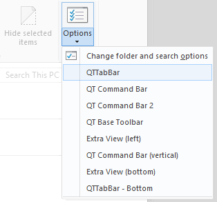 Enable QTTabBar Windows 10
